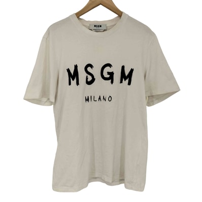 ロゴプリントクルーネックTシャツ【1143309759190】