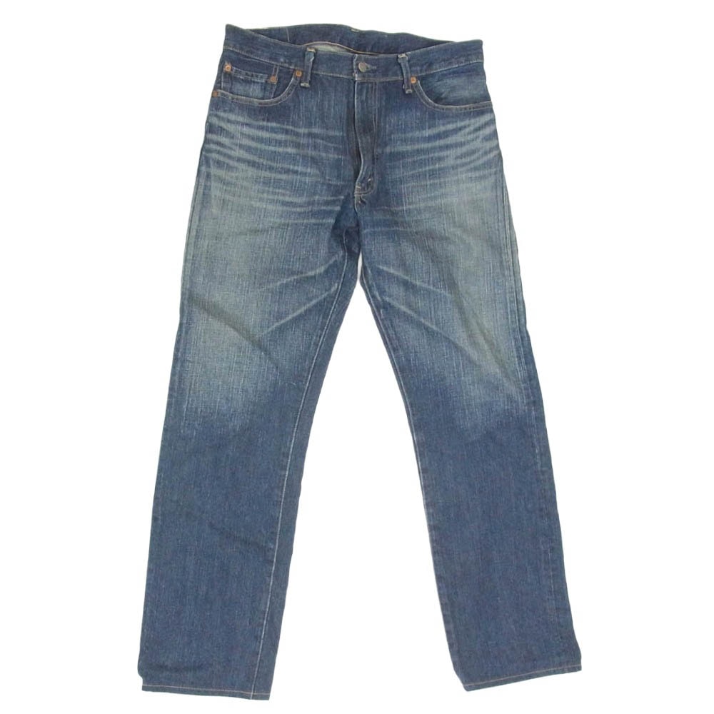Levi's リーバイス 日本製 ボタン裏J38 505 デニムパンツ インディゴブルー系 34【中古】