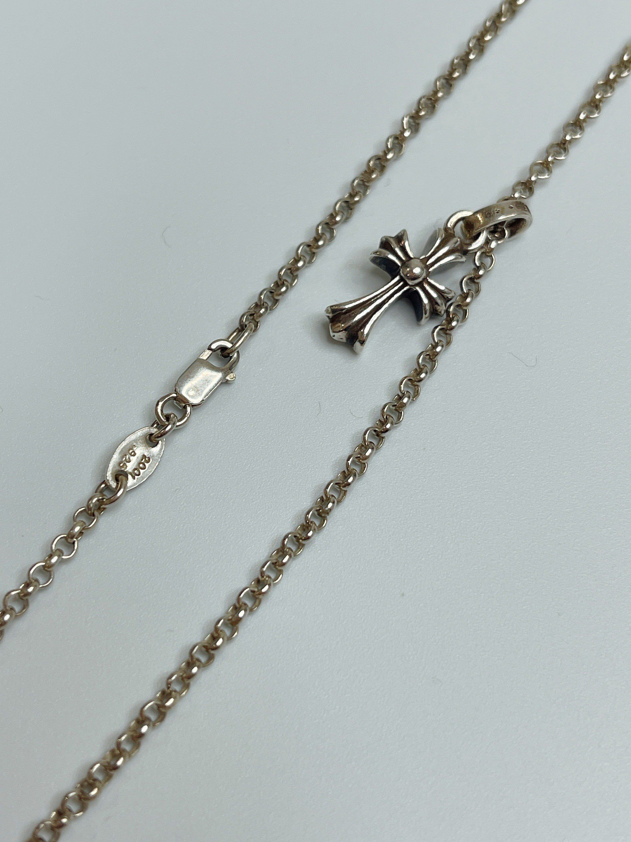 Chrome Hearts CH Cross Baby Fat Charm "Silver"