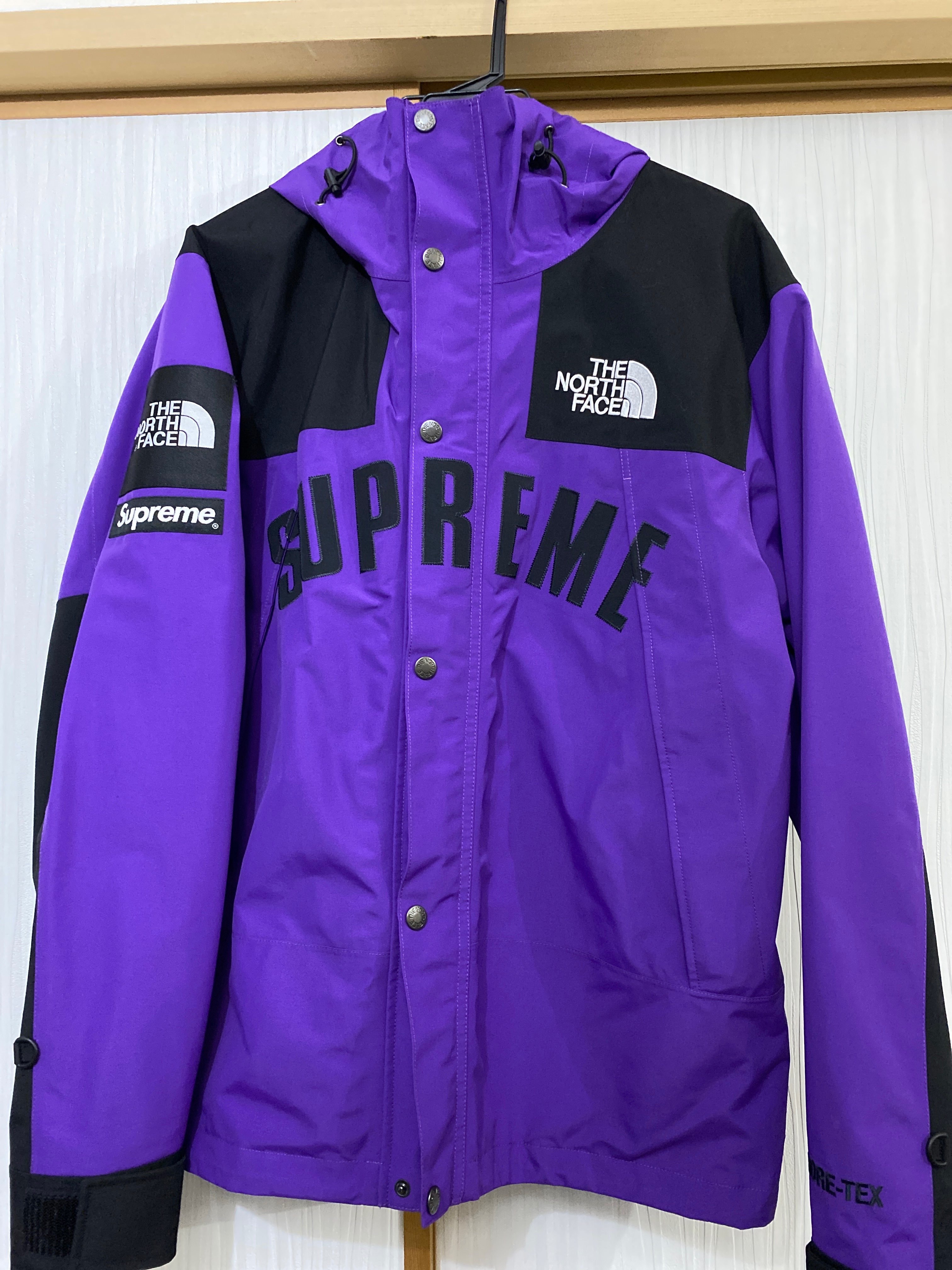 Supreme x The North Face Arc Logo Mountain Parka "Purple"