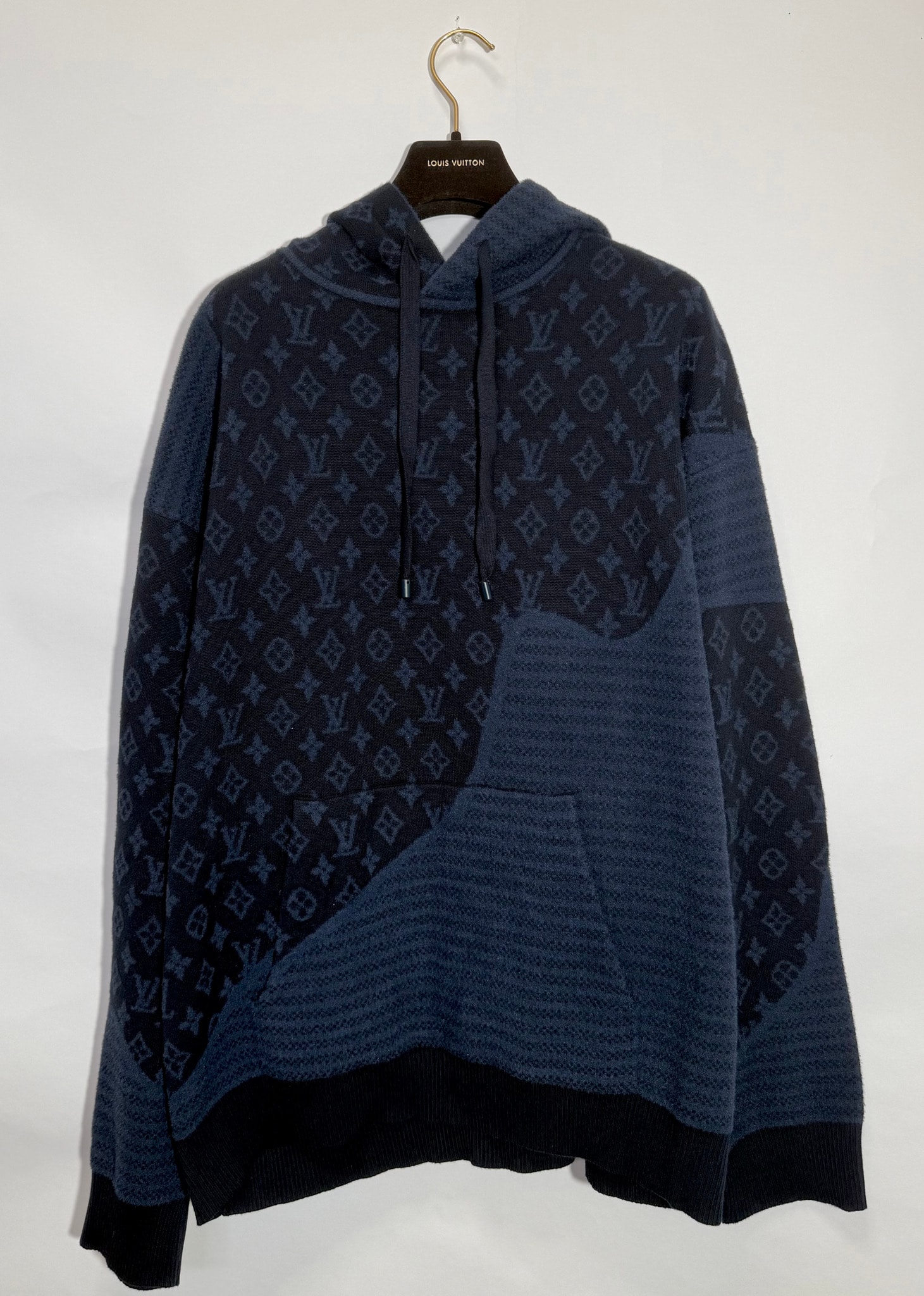 【新品タグ付き】新作★LOUISVUITTON ルイヴィトン モノグラムグラフィックジャカードフーディ/XL