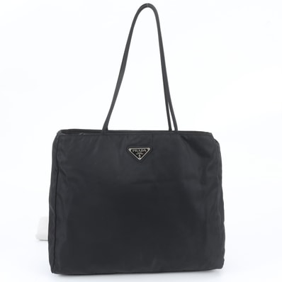 ■美品 プラダ テスート ナイロントライアングルロゴトート バッグ