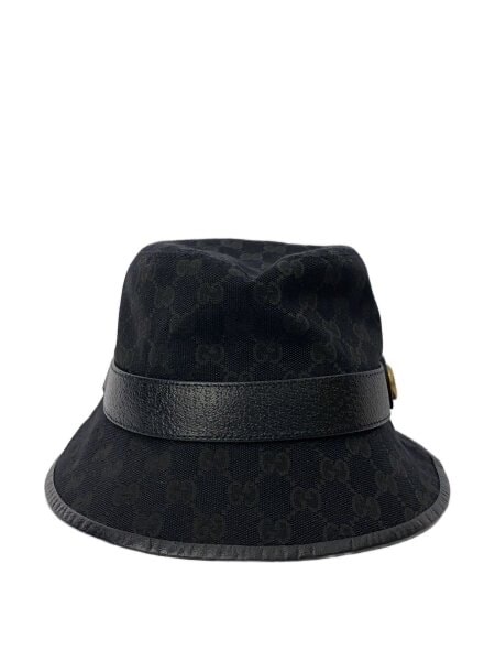 GUCCI GG Canvas Bucket Hut "Black"