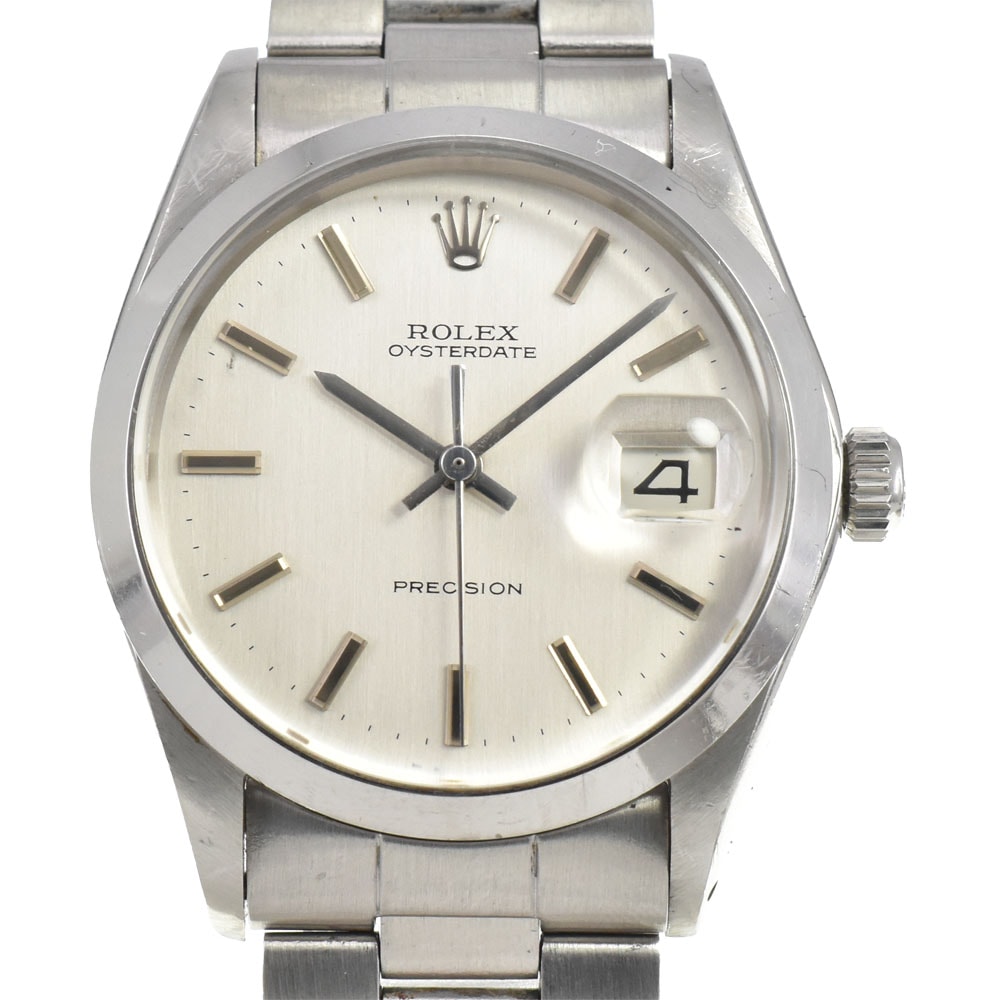 ロレックス ROLEX 6694 ヴィンテージ オイスターデイト プレシジョン Cal.1225 手巻き メンズ Q#145637