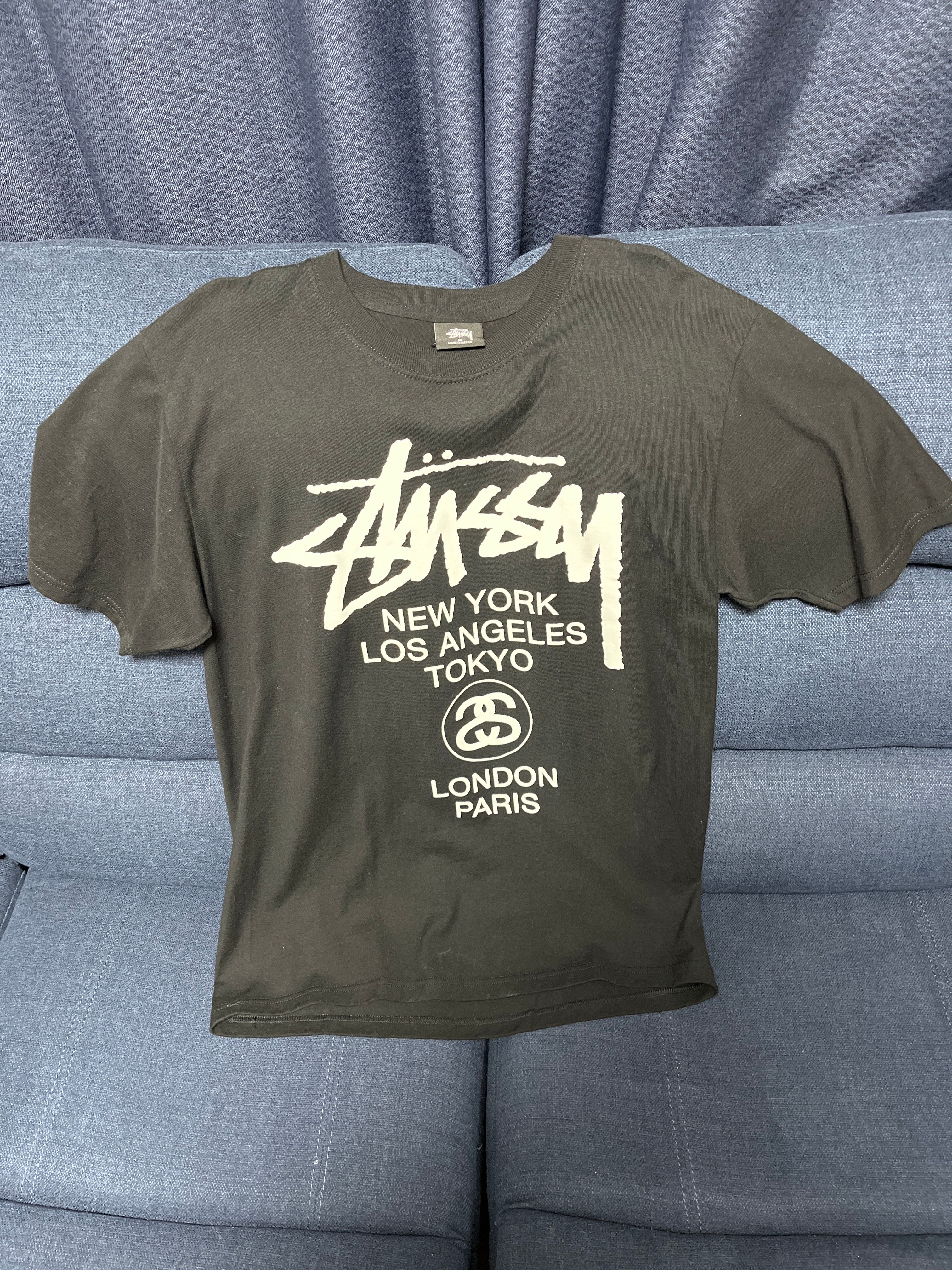Stussy WORLD TOUR TEE "Black"