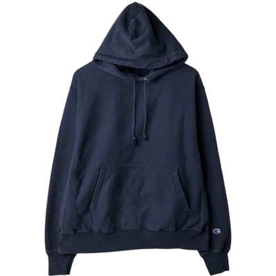 古着 チャンピオン Champion REVERSE WEAVE リバースウィーブ 無地 ブランクスウェットシャツ パーカー メンズL相当/eaa635421