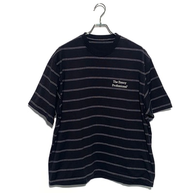 ENNOY Panel Border S/S T-Shirt "Black" (25SS) SS25BRENCT02AM