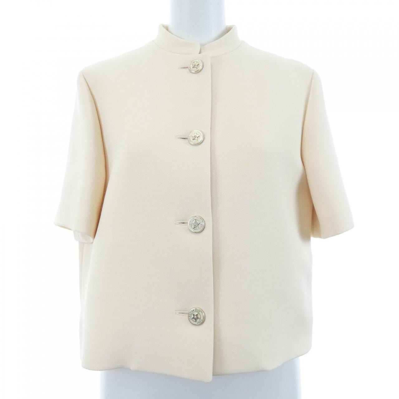 クリスチャンディオール CHRISTIAN DIOR ショートスリーブジャケット オフィサーカラー 321V31A1162 ジャケット