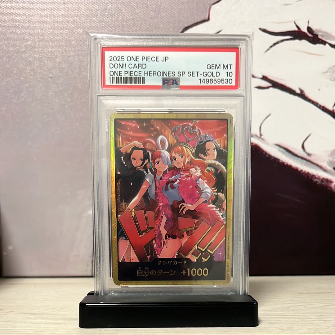 PSA10】ドン!!カード : ロビン&ウタ&ナミ&ハンコック スーパーパラレル