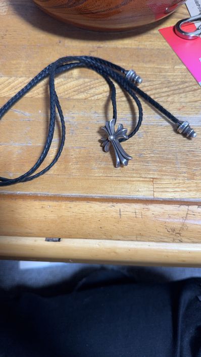 Chrome Hearts Small CH Cross Pendant "Silver"