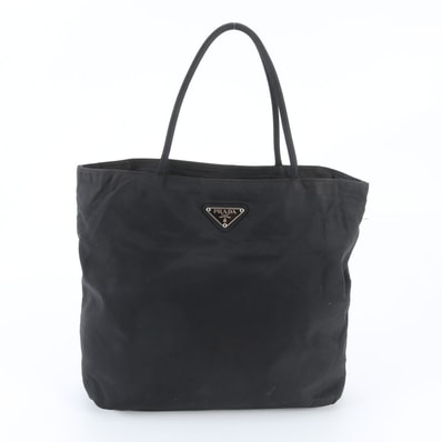 ■美品 プラダ テスート ナイロントライアングルロゴトート バッグ