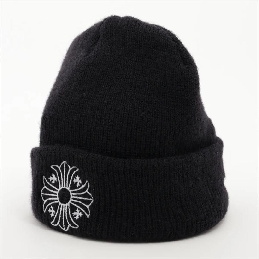 Chrome Hearts Wool Watch Cap CH Plus "Black/White"