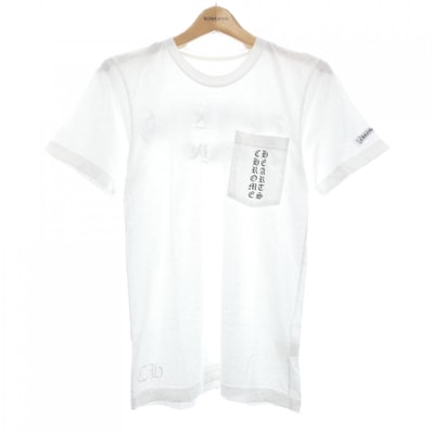 クロムハーツ CHROME HEARTS TOKYO限定 VERTICAL LOGO SCROLL LABEL 2212-304-0598 Tシャツ