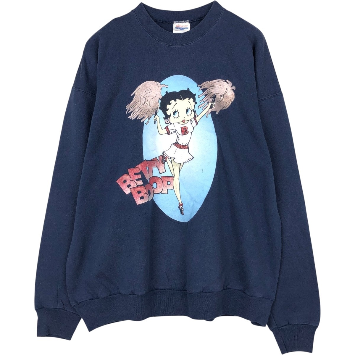 古着 00年代 ヘインズ Hanes BETTY BOOP ベティブープ キャラクタースウェットシャツ トレーナー メンズXL相当/eaa674638