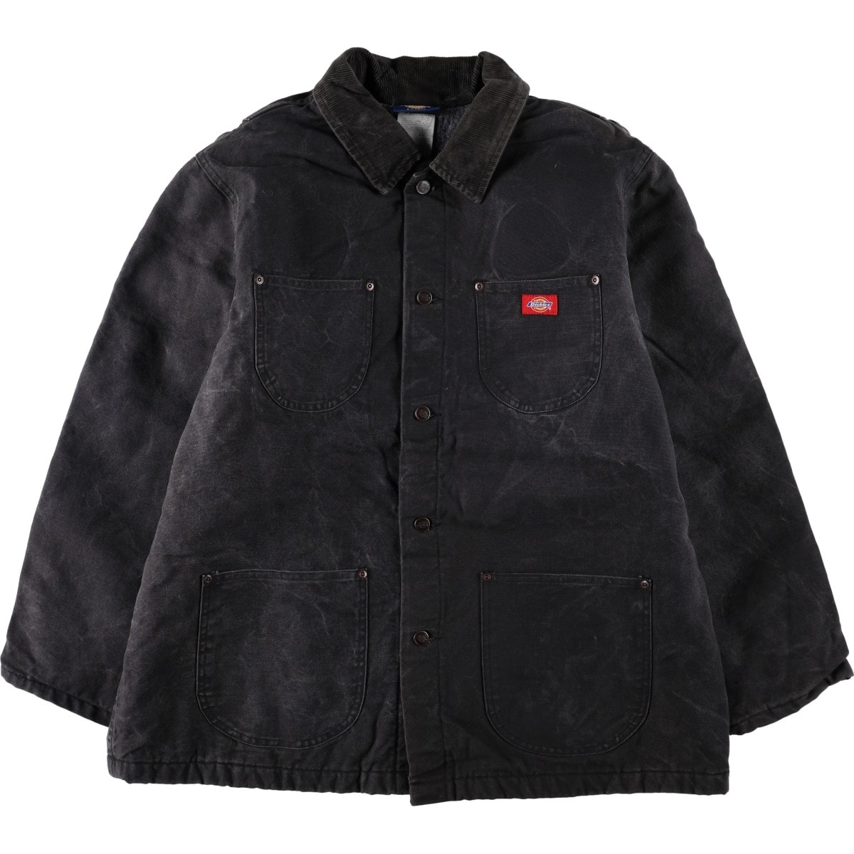 古着 ディッキーズ Dickies ミシガンチョアコートタイプ 中綿入り ダックカバーオール メンズXL相当/eaa682764