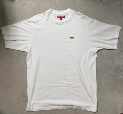 supremeスモールボックスロゴtシャツ