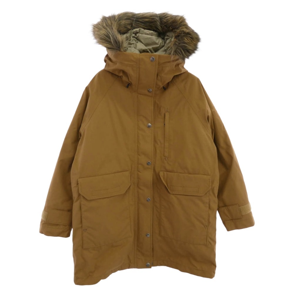 THE NORTH FACE ノースフェイス ダウンジャケット NPW62131 GTX SEROW MAGNE TRICLIMATE JACKET GTX セロー マグネ トリクライメイト ジャケット ダウンジャケット ブラウン系 S【中古】