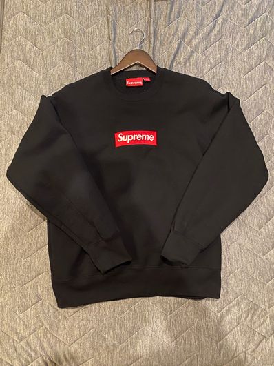 Supreme Box Logo Crewneck "Black" (22FW)