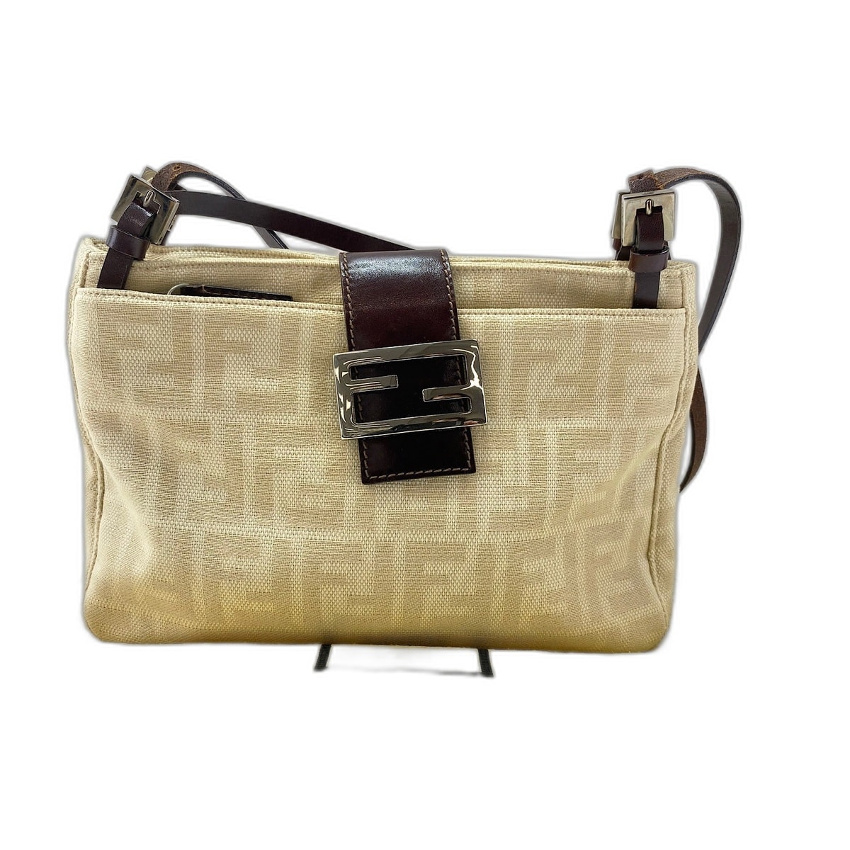 フェンディ FENDI キャンバス ハンドバッグ【中古】