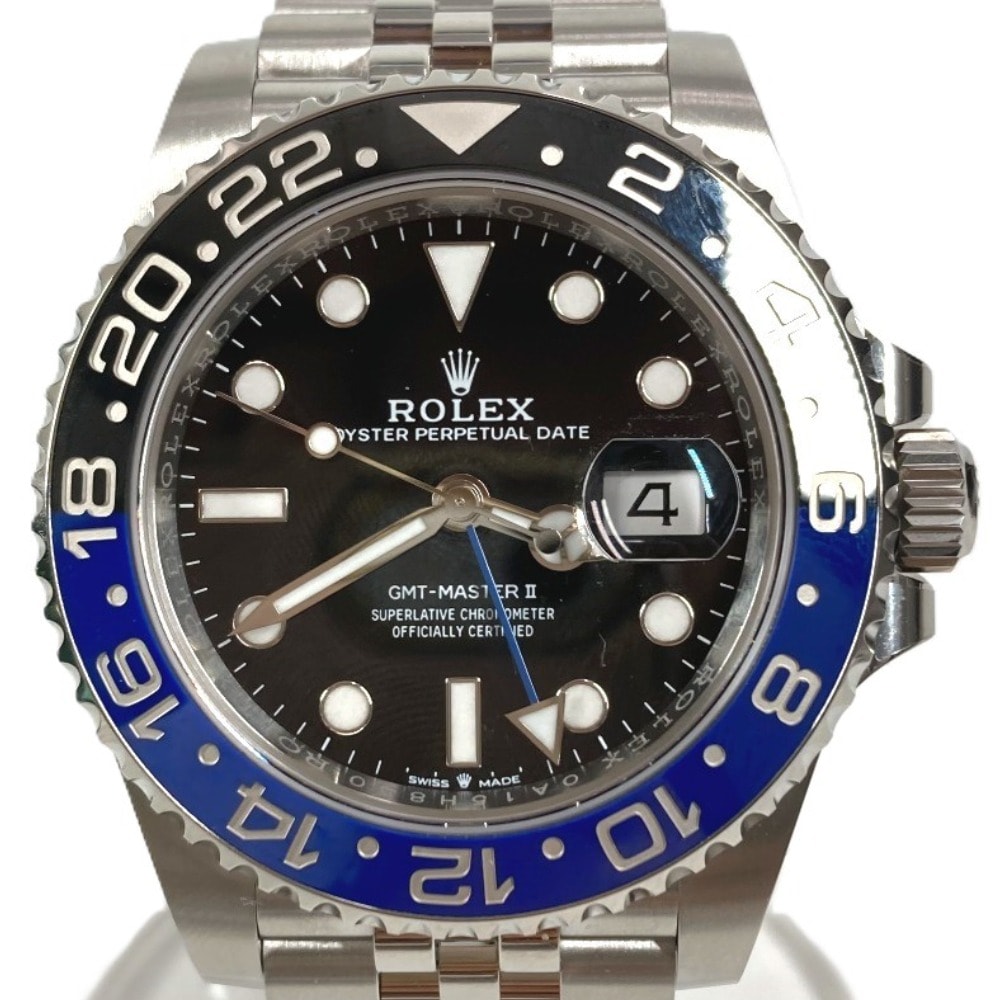 ロレックス ROLEX GMTマスターII 126710BLNR ジュビリーブレスレット メンズウォッチ ウォッチ 時計 腕時計 SS ブラック 未使用