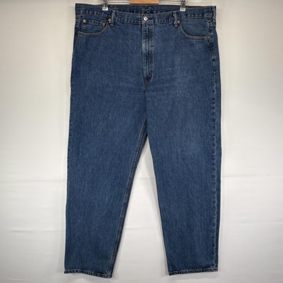古着 リーバイス Levi's デニムパンツ 550 テーパード 大きいサイズ ジーンズ ジーパン 5ポケット 長ズボン w46 L34 ブルー メンズ