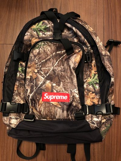 Supreme 19FW Backpack "Real Tree Camo"