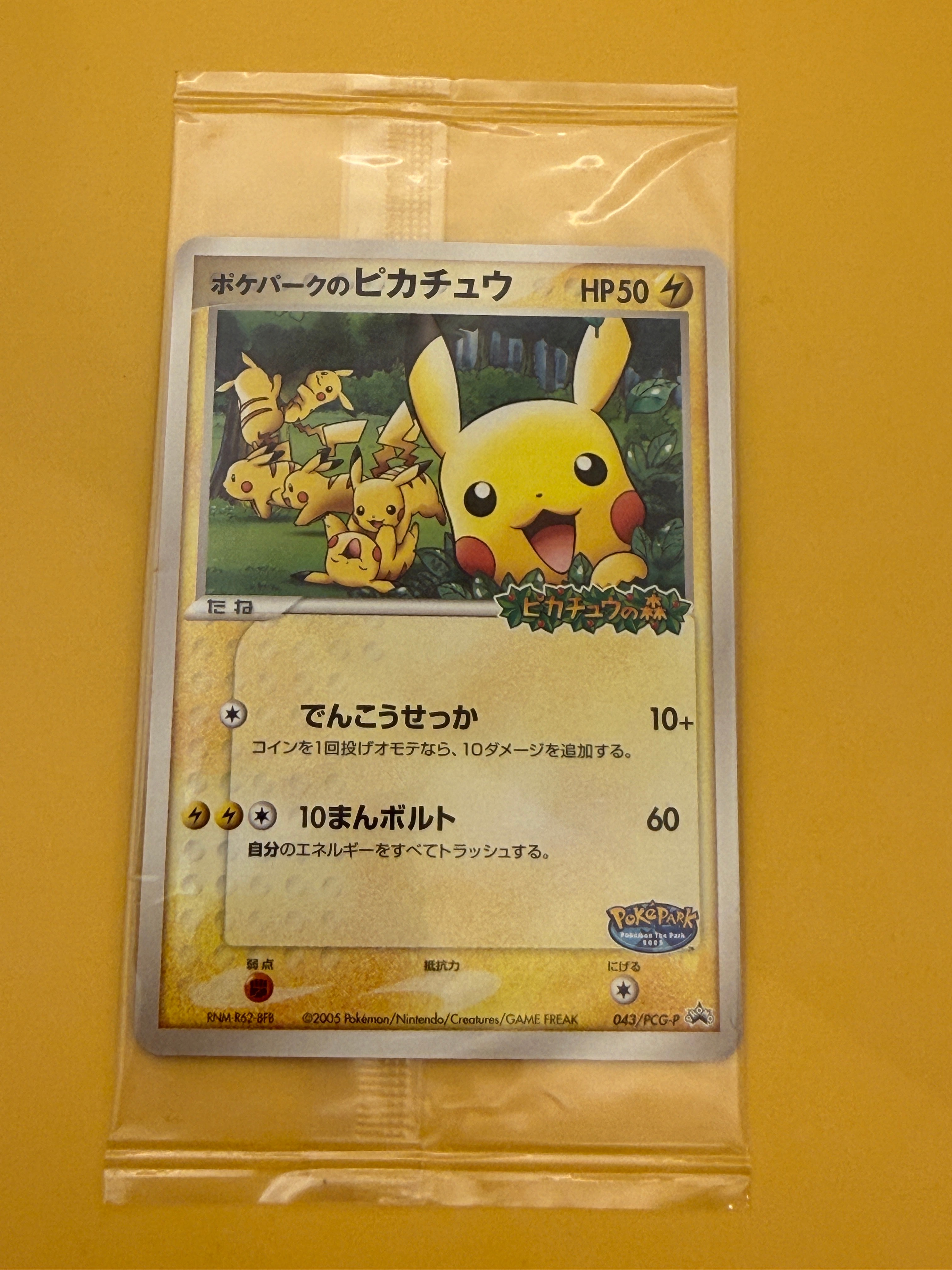 PSA8以下】ポケパークのピカチュウ P [PCG-P 043](プロモーション