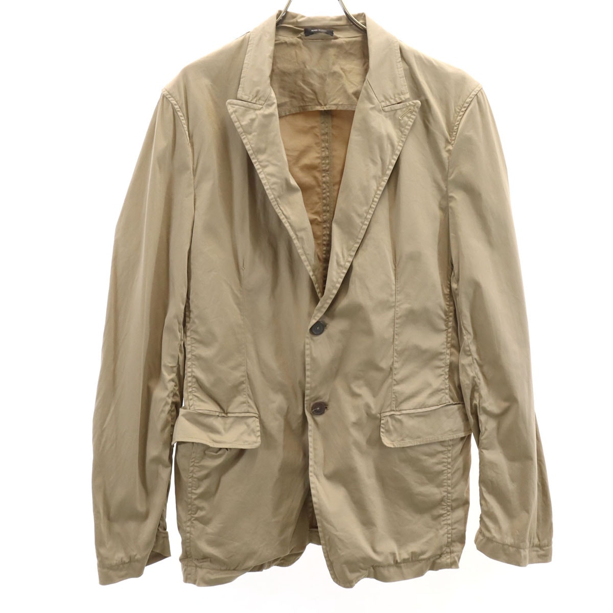 JIL SANDER ジルサンダー イタリア製 テーラードジャケット 48 ベージュ