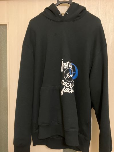 Air Jordan Travis Scott Fragment Hoodie "Black"