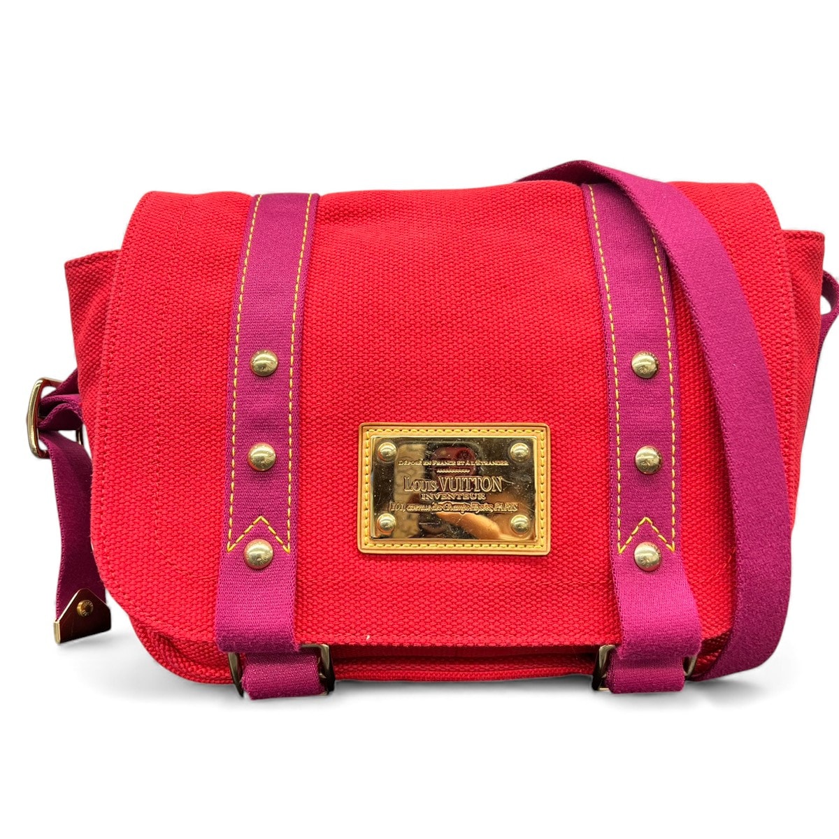 ルイ・ヴィトンブザスPM アンティグア M40040 ショルダーバッグ