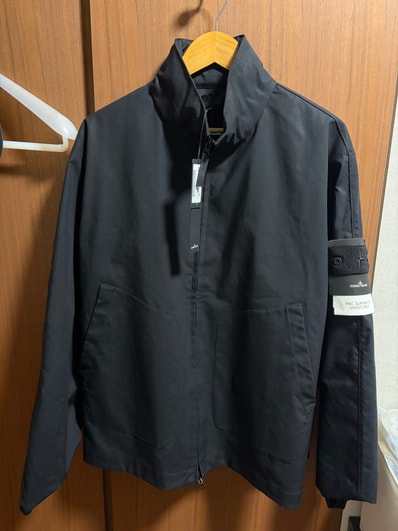 Stone Island 422F1 Ghost Piece Mac Supima 2L Jacket - 22SS "Black"