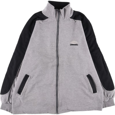古着 90年代 アンブロ UMBRO フルジップスウェットシャツ トレーナー メンズL相当 ヴィンテージ/eaa573055