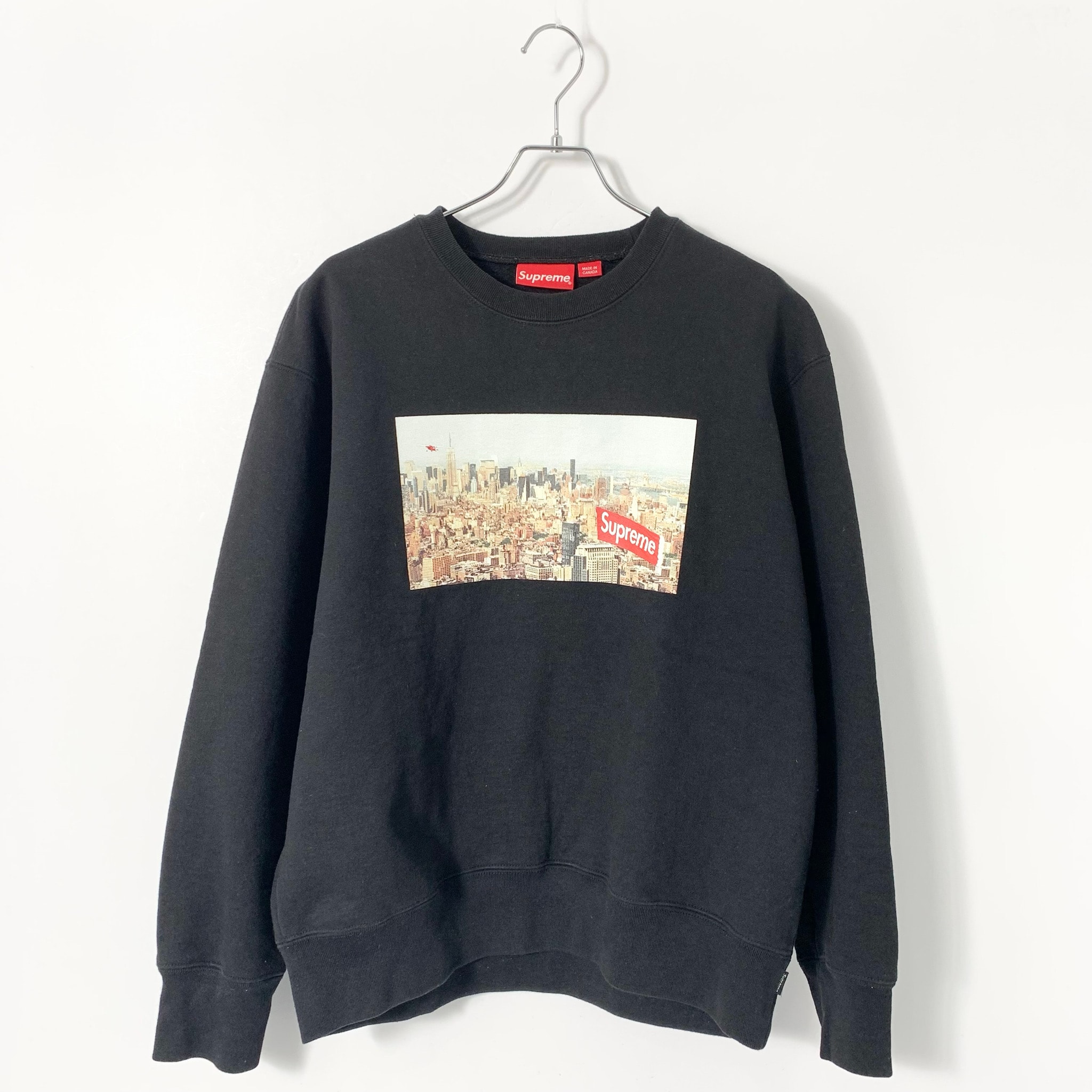 Supreme Aerial Crewneck "Black"