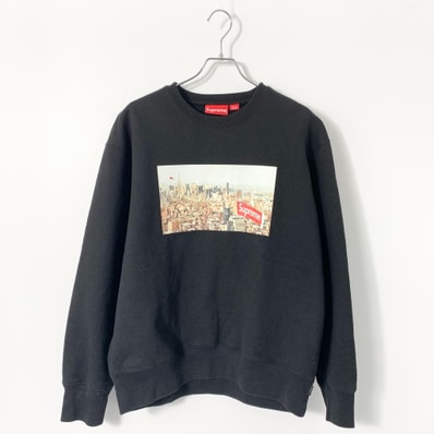 Supreme Aerial Crewneck "Black"
