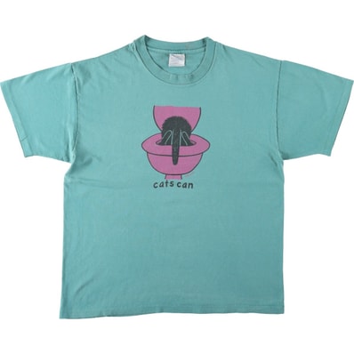 古着 00年代 ヘインズ Hanes HEAVYWEIGHT プリントTシャツ USA製 メンズL相当/eaa642648