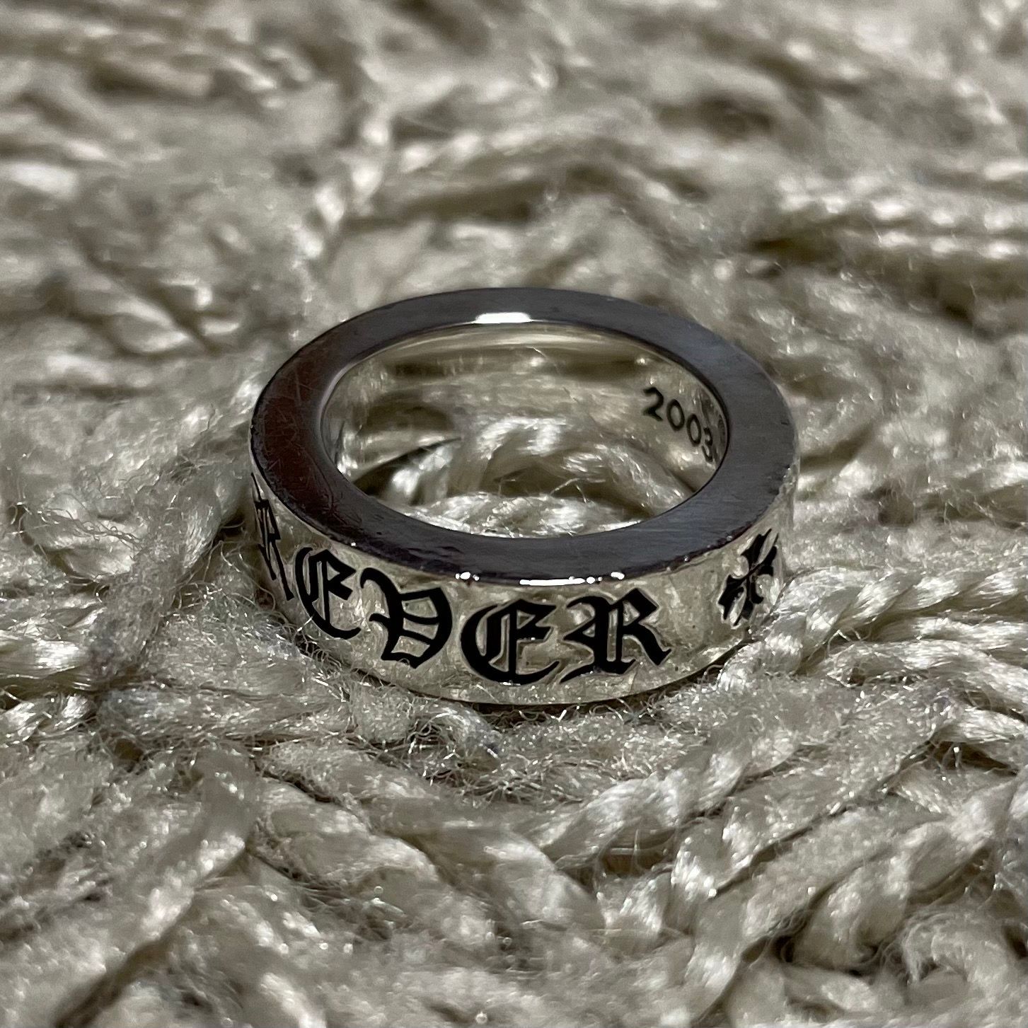 Chrome Hearts Spacer Ring 6mm CH Forever "Silver"