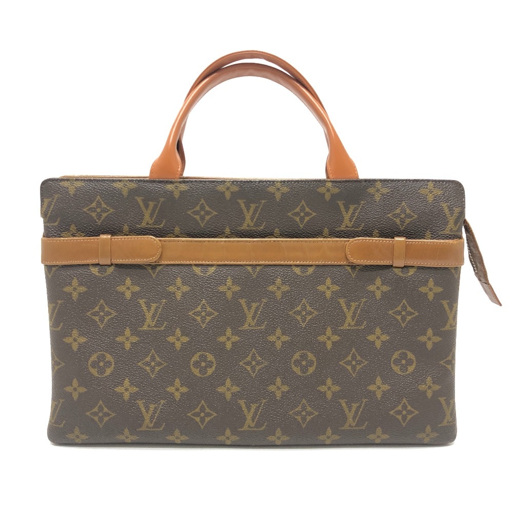 ルイヴィトン LOUIS VUITTON ベルトモチーフ USAモデル ヴィンテージ カバン モノグラム ハンドバッグ モノグラムキャンバス ブラウン