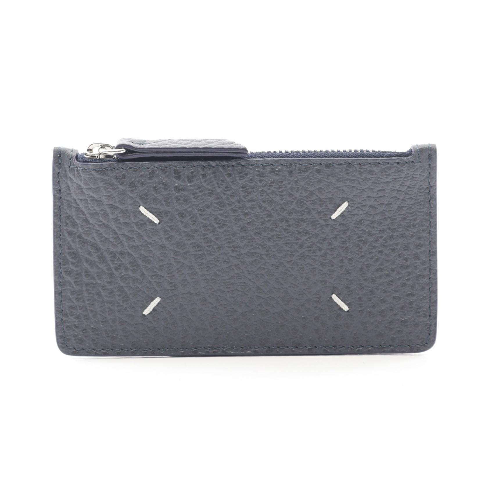 メゾン マルジェラ Maison Margiela コインケース 財布 レザー メンズ レディース ネイビー系 S56UI0143P4455T6313 【新品】