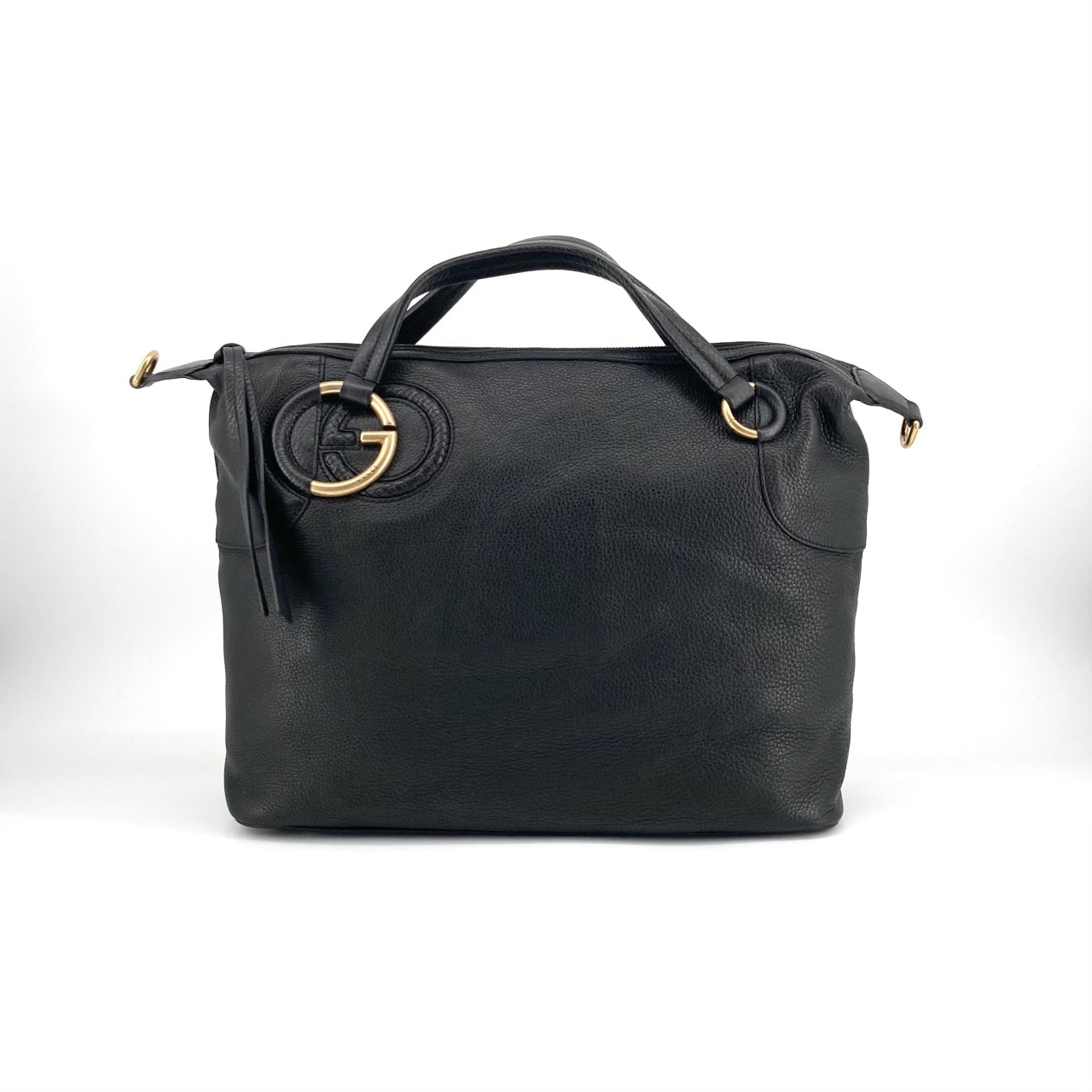 C (やや傷や汚れあり)】GUCCI（グッチ） インターロッキングGツイル