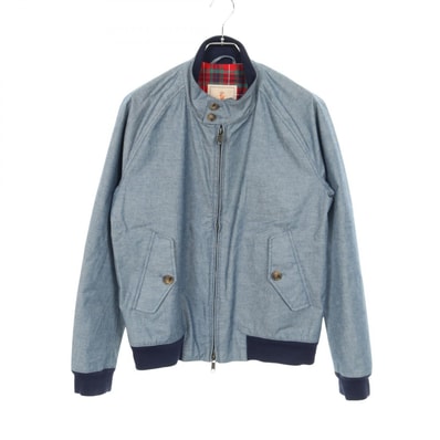 バラクータ BARACUTA G9 HARRINGTON JACKET ハリントン 衣料品 アウター コットン メンズ ブルー系 【中古】