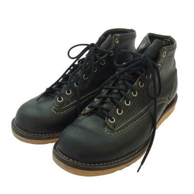 WESCO ウエスコ ブーツ JOB MASTER ジョブマスター レザー ワークブーツ ブラック系 8.5E【中古】