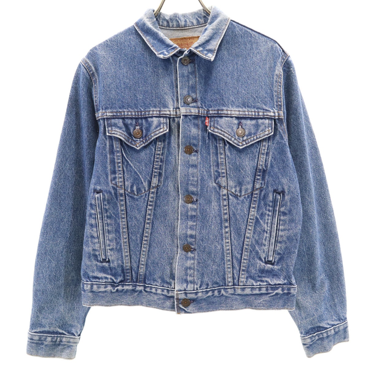 Levi's リーバイス 80s 70706-0216 USA製 ヴィンテージ デニムジャケット 18 ウォッシュブルー ジージャン トラッカー