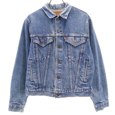 Levi's リーバイス 80s 70706-0216 USA製 ヴィンテージ デニムジャケット 18 ウォッシュブルー ジージャン トラッカー
