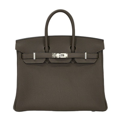 【恵比寿明治通り店】HERMES エルメス ハンドバッグ バーキン25 ヴェールロデン トゴ シルバー金具 G刻印 新品