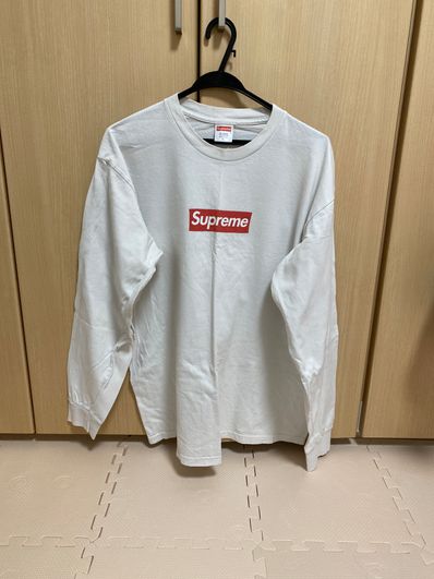 Supreme Box Logo L/S Tee "White"