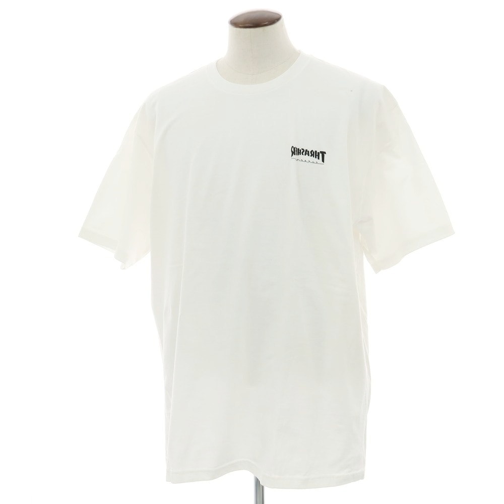 【中古】シュプリーム Supreme 2024年秋冬 Thrasher Cross Tee コットン 半袖Tシャツ ホワイト【サイズXXL】【メンズ】