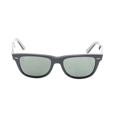 レイバン Ray-Ban WAYFARER ウェイファーラー サングラス 衣料品 プラスチック メンズ レディース ブラック系 RB2140 【中古】