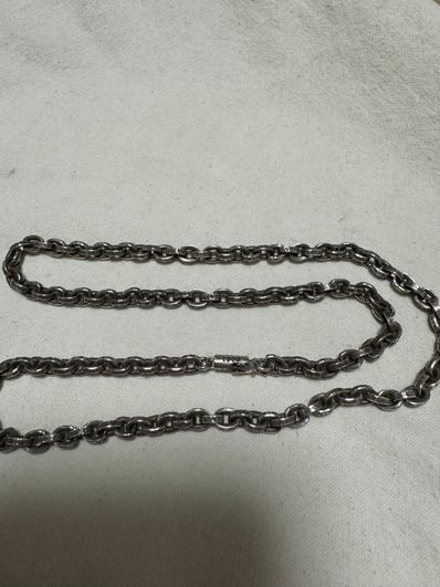 Chrome Hearts Paper Chain Necklace 50cm (20inch) "Silver"