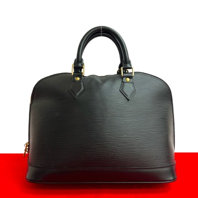 LOUIS VUITTON ルイヴィトン アルマ エピ エピレザー ハンドバッグ ブラック
28714