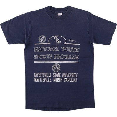 古着 80年代 チャンピオン Champion トリコタグ スポーツプリントTシャツ USA製 メンズM相当 ヴィンテージ/eaa640778